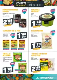 Folleto AhorraMas semana 38 Página 11: Mission nachos tortilla chips sal €1,79, Fresh mix guacamole suave €1,60