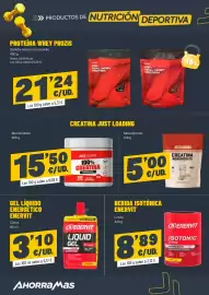 Folleto AhorraMas semana 38 Página 12: Enervit gel líquido energético €3,10, Enervit bebida isotónica €8,89
