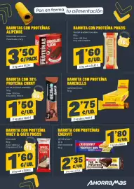 Folleto AhorraMas semana 38 Página 13: Barebells barrita con proteína caramel choco €2,75