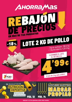 Folleto AhorraMas (válido hasta el 23-09)