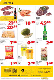 Folleto Alimerka Página 2: Santa ana patatas fritas €1,00, Kas refresco de limón o naranja €2,70