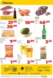 Folleto Alimerka Página 2: Santa ana patatas fritas €1,00, Kas refresco de limón o naranja €2,70