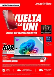 Folleto MediaMarkt Página 1: Lenovo Portátil IdeaPad Slim 3 15IPH11 €699,00