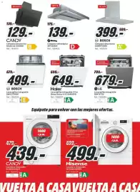 Folleto MediaMarkt Página 13: Balay campana telescópica 3BT263MX €139,00, Candy campana decorativa moderna cdg6bg €129,00