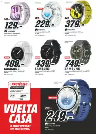 Folleto MediaMarkt Página 22: Huawei smartwatch watch gt7 41 mm €229,00, Samsung smartwatch galaxy watch9 bt 44mm €439,00
