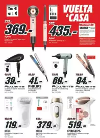 Folleto MediaMarkt Página 23: Philips depiladora ipl lumea prestige s9900 bri951 €519,00