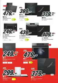 Folleto MediaMarkt Página 28: Balay horno multifunción 3HB5159N4 €399,00, Balay campana decorativa 3BC587GNH €479,00