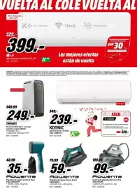 Folleto MediaMarkt Página 3: Rowenta plancha de vapor focus excel dw5326d1 €59,00