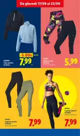 Volantino Lidl | Il cambio stagione che vale davvero Pagina 9: CRIVIT Leggings sportivi da donna €7,99