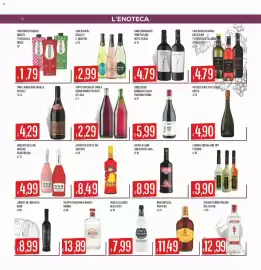 Volantino Sisa Pagina 16: Vino rosso Barbera d'Alba Fontanafredda €5,99, Vino Lambrusco Amabile Chiarli €4,29