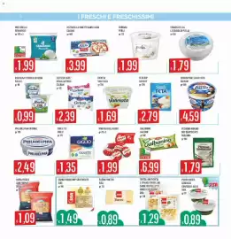 Volantino Sisa Pagina 8: Ricotta fresca Vallelata €1,69, Certosa Light Senza Lattosio Galbani €2,39