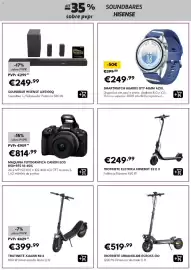 Folheto Radio Popular Página 10: Trotinete eletrica ninebot e2 e ii €249,99, Trotinete urbanglide ecross go €519,99