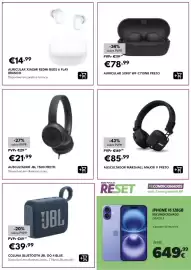 Folheto Radio Popular Página 11: Auricular xiaomi redmi buds 6 play branco €14,99, Coluna bluetooth jbl go 4 blue €39,99