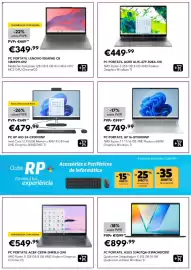 Folheto Radio Popular Página 2: Pc portátil lenovo ideapad cb €349,99, Pc portátil acer al15-47p-r2ea-518 €449,99
