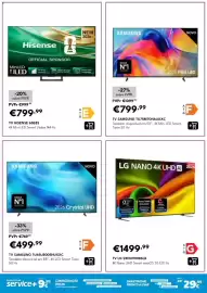 Folheto Radio Popular Página 8: Tv samsung tu75m70hauxxc €799,99, Tv hisense 65e8s €799,99