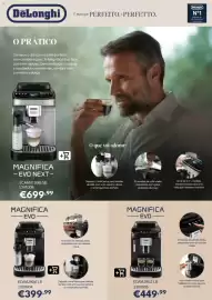 Folheto Radio Popular Página 10: De'longhi magnifica evo €399,99, De'longhi magnifica evo €449,99
