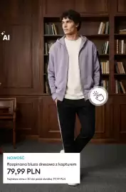 Sinsay gazetka tydzień 38 Strona 6: Rozpinana bluza dresowa z kapturem €79,99