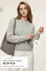 Sinsay gazetka tydzień 38 Strona 9: Sweter z okrągłym dekoltem €45,99