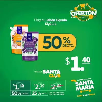 Santa Maria (válido hasta 2-10)