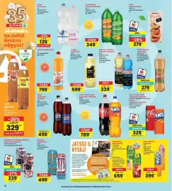Interspar akciós újság hét 38 Oldal 12: Happy Day gyümölcslé, -nektár €659,00, MONSTER Energiaital €499,00
