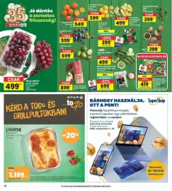 Interspar akciós újság hét 38 Oldal 18: Piros retek csomagolt €399,00, Bio kígyóuborka €499,00