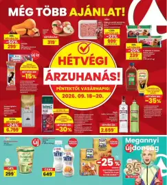 Interspar akciós újság hét 38 Oldal 19: Müller skyr ital €649,00, Bio matcha latte €299,00
