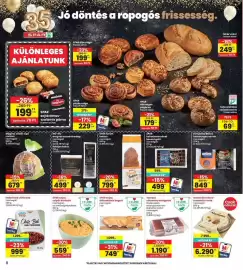 Interspar akciós újság hét 38 Oldal 8: SCHULSTAD BISTRO HAMBURGERZSEMLE €849,00, Teljes kiőrlésű császárzsemle €69,00