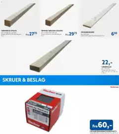 Davidsen tilbudsavis Side 7: Hegnsbrædder €650,00, Tømmer Høvlede Stolper €29,75