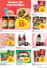 Coop reklamblad vecka 39 Sida 8: Dr Oetker Pizza Ristorante €55,00, Hälsans Kök Vegetariskt protein €85,00