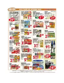 Nijiya Market weekly ad week 38 Page 2: Calpis Calpico Water €7,99, Nippn Ohmy Pasta Sauce €9,99