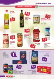 Folleto SPAR Gran Canaria Página 13: Barilla pasta €1,00, Spar alubias cocidas €0,65