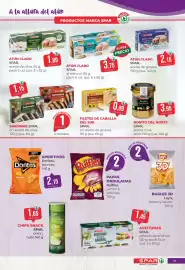 Folleto SPAR Gran Canaria Página 14: Sardinas spar €1,15, Spar filetes de caballa del sur €0,89