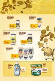 Folleto SPAR Gran Canaria Página 17: Hellmann's salsas chili ajo asado o trufa €1,99, Hellmann's mayo a la francesa €2,45