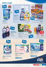 Folleto SPAR Gran Canaria Página 22: Fairy lavavajillas €7,99, Vialplus detergente en polvo €10,99