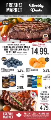 Fresh St Market flyer (valid until 24-09)