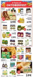 IGA flyer week 38 Page 3: LisC Polish Dill Pickles €4,79, Villaggio toscana buns €3,99