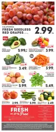 IGA flyer week 38 Page 6: Fresh baby-cut bc carrots €3,99, Fresh bc broccoli crowns €3,49