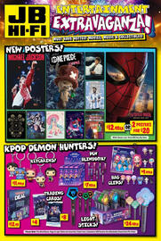 JB Hi-Fi catalogue Page 24: Kpop Demon Hunters Trading Cards €8,00, Monopoly Deal Kpop Demon Hunters €12,48