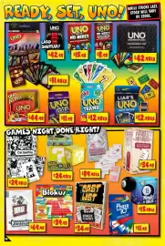 JB Hi-Fi catalogue Page 16: Uno Attack €44,98, Uno Flip! €11,98