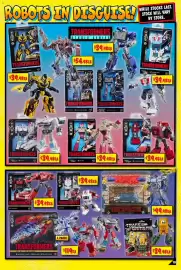 JB Hi-Fi catalogue Page 19: Transformers Cliffjumper €34,98, Transformers Freakwency €99,48