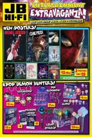 JB Hi-Fi catalogue Page 24: Kpop Demon Hunters Trading Cards €8,00, Monopoly Deal Kpop Demon Hunters €12,48