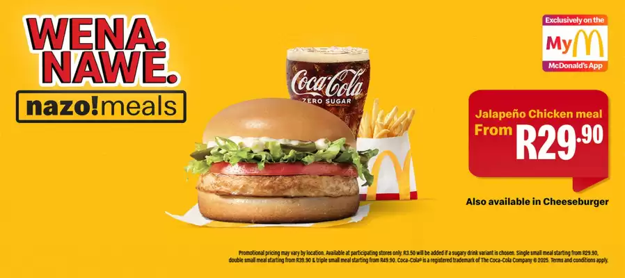 McDonald's (valid until 30-09)