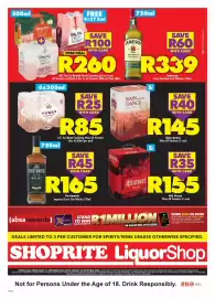 Shoprite Liquor catalogue Page 2: Firstwatch - imported extra fine whisky €165,00