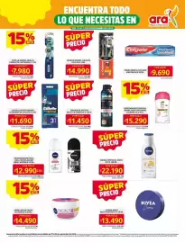 Catálogo Ara semana 38 Página 11: Nivea - crema multipropósito €13.490,00, Nivea - crema nivea facial aclarado €14.490,00