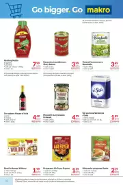 Makro gazetka Strona 10: Sól warzona o'Sole €1,89, Pieczarki marynowane Urbanek €4,99