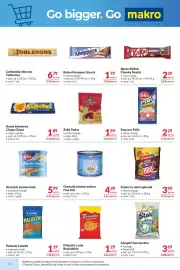 Makro gazetka Strona 14: Popcorn Felix €2,41, Żelki Pedro €1,89