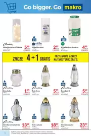 Makro gazetka Strona 22: Znicz Daktyl Candela €5,49, Znicz Lampion €18,99