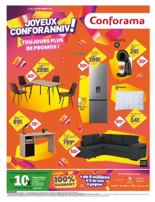 Conforama folder (geldig t/m 28-09)