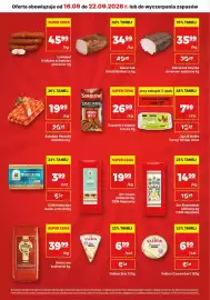 API MARKET gazetka tydzień 38 Strona 4: Sokołów Parówki delikatne €19,99, Masło Ekstra z Hajnówki €3,99