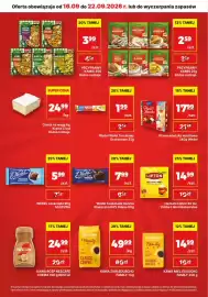 API MARKET gazetka tydzień 38 Strona 7: Wedel Czekolada Gorzka Klasyczna 64% Kakao €7,99, Herbata Lipton Yellow Label €14,99